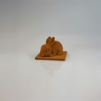 LAPIN COUCHÉ PRALINÉ