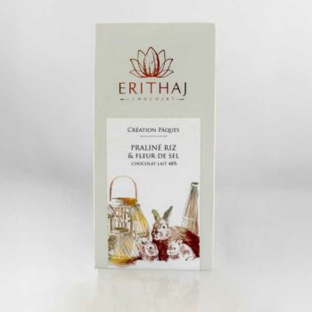 TABLETTE PÂQUES 2025 - praliné riz & fleur de sel